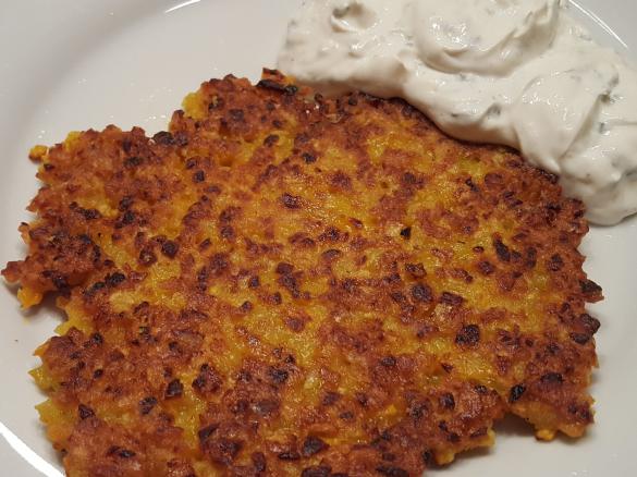 Kürbis Rösti