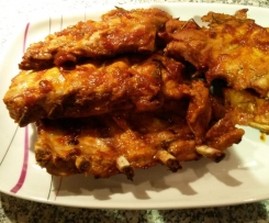 würzige Spareribs / Rippchen 