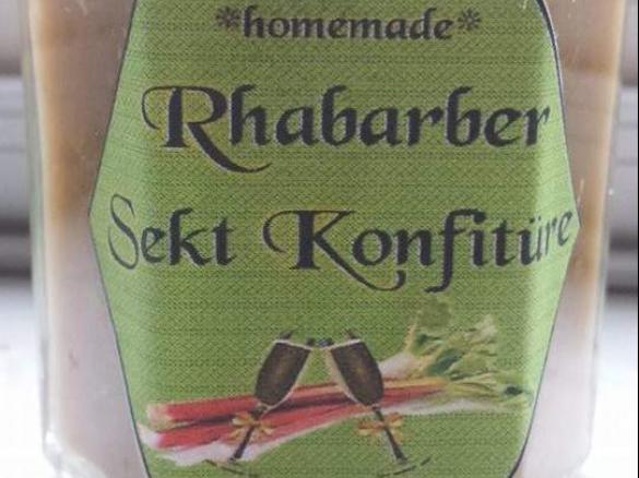 RHARBARBER SEKT KONFITÜRE