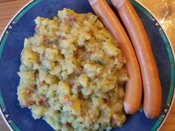 Kartoffelsalat mit Speck