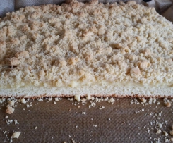 Streusel - Puddingkuchen vom Blech