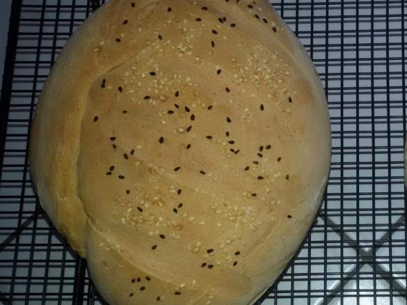 Ayran-Brot ähnlich wie Fladenbrot