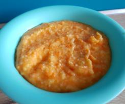 Babybrei mit Fenchel, Karotten und Hirse