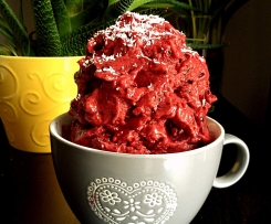 Waldbeer Joghurt Eis Eiscreme Vegan