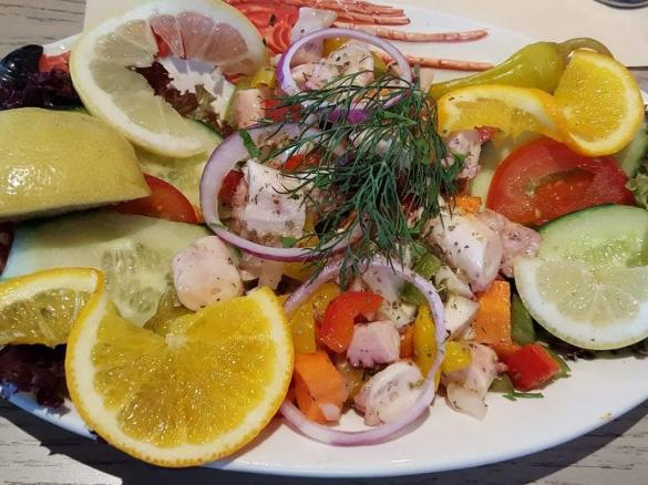 Tintenfischsalat, Tintenfisch Salat, Pulpo