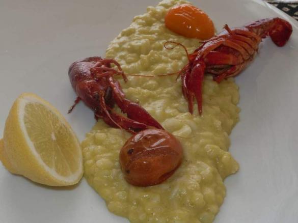 Erbsenrisotto Spezial