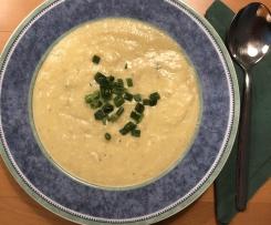 Cremige Grießsuppe (Kranken-Schonkost)
