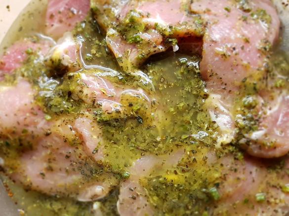 Kräuter Senf Marinade