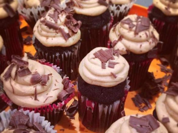 Erdnussbutter Cupcakes