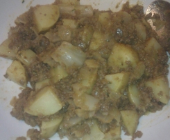 Weißkohl-Hackfleisch-Topf