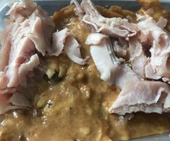 Schinkenschmandsauce für Tortellini