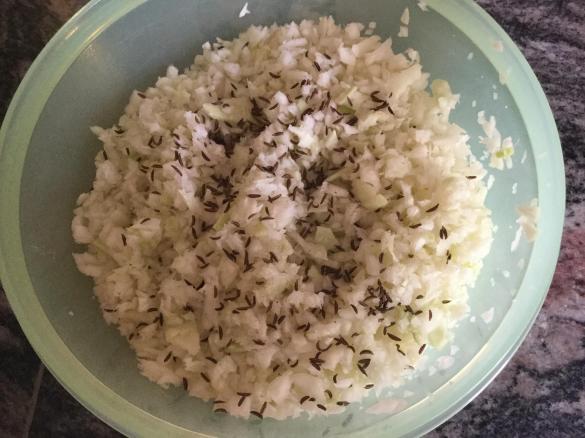 Saftiger Weißkohl Rohkost Salat