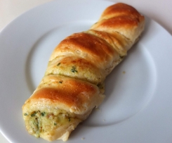 Schinken-Käse-Zwirbel mit frischen Kräutern