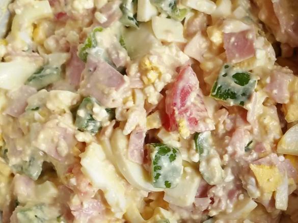 Eiersalat (Low Carb)