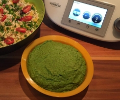 Petersilien-Mandel-Sauce, Pesto, intensiv