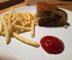 Kleiner Burger im Airfryer
