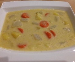 bunter Kartoffeltopf mit Möhren und Kohlrabi