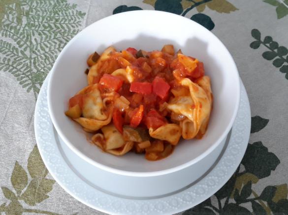 Tortellini - Gemüse  - Pfanne