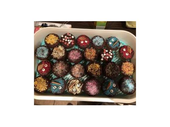 Super saftiger Schoko-Nuss-Kuchen oder Muffins