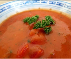 Tomatensuppe mit Sellerie