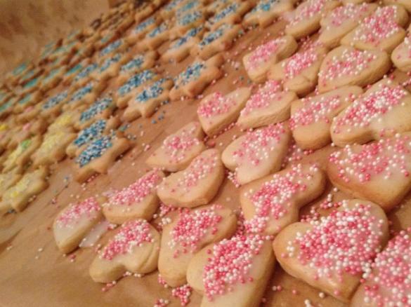 Plätzchen aus Marzipan