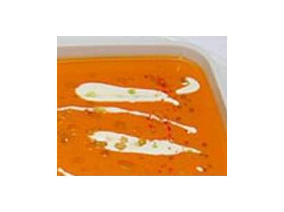 Türkische Linsensuppe und Joghurt