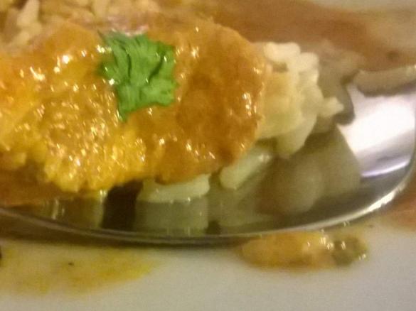 Indisches Chicken Tikka Masala (mit Hähnchenfilt-Resten vom Grillabend)