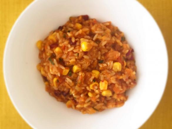 Mexikanischer Gemüsereis