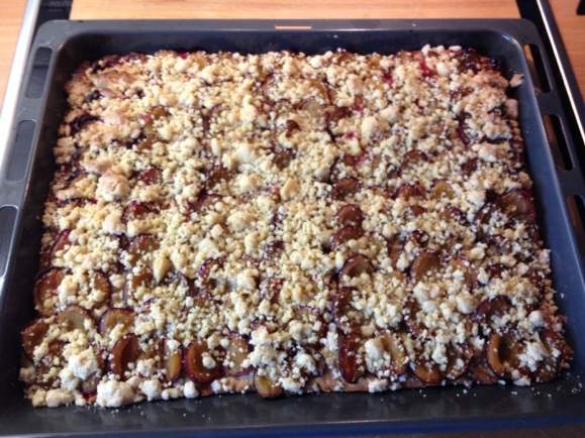 Streusel-Pflaumenkuchen