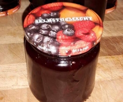 Beschwipste Weihnachts Kirschmarmelade