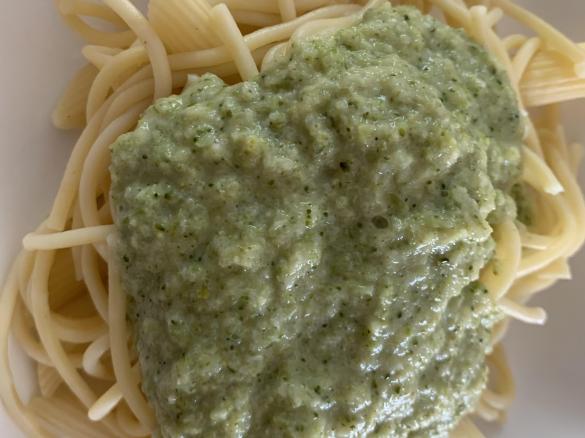 Brokkoli Sauce zu Nudeln