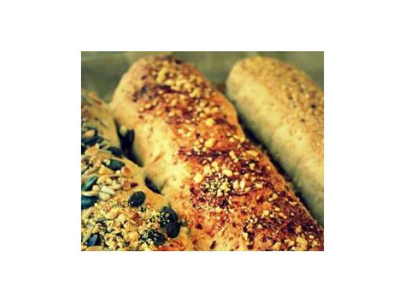 Drei mediterrane Baguettes