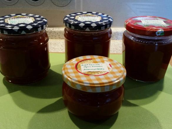 Nektarinen - Aprikosen Marmelade 