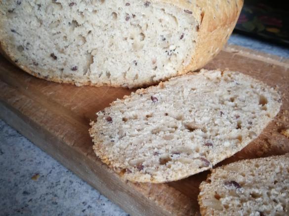 Dinkelbrot ohne Hefe