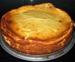 Käsekuchen ohne Boden