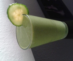 Süßlicher Gurkensmoothie - erfrischend lecker