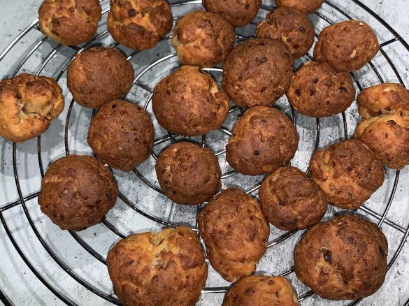 Variation Pizza-Bällchen