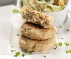 Blumenkohl-Käse-Burger