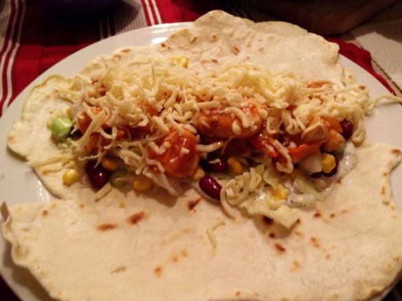 Weizentortilla, Fajita, Enchilada