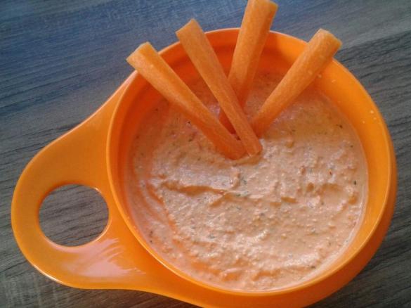 Paprika Feta Creme , wie vom Wochenmarkt scharf