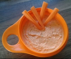 Paprika Feta Creme , wie vom Wochenmarkt scharf