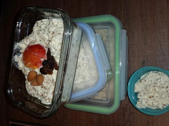 Müsli mit Schmand  (Familienportion)