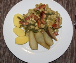 Birnen, Bohnen und Speck 