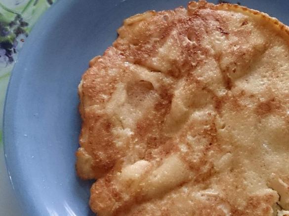 schneller Obst-Pfannkuchen