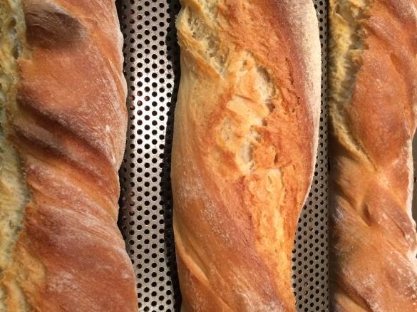 Schnelle Dinkelbaguette