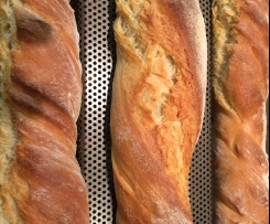 Schnelle Dinkelbaguette