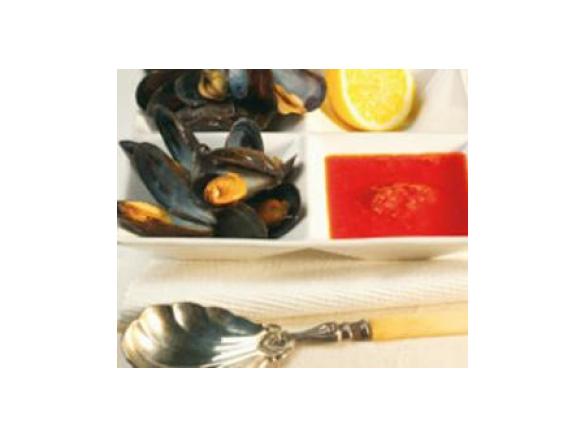 Muscheln mit Tomatensauce