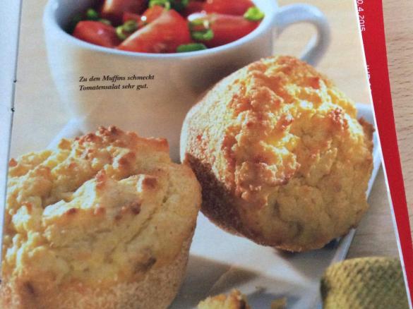 Polentamuffins als Beilage