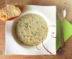Raubritter-Suppe (Käse-Lauch-Suppe) by Fairy-Cakes