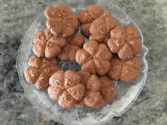 Schokoladen-Grieß-Kekse